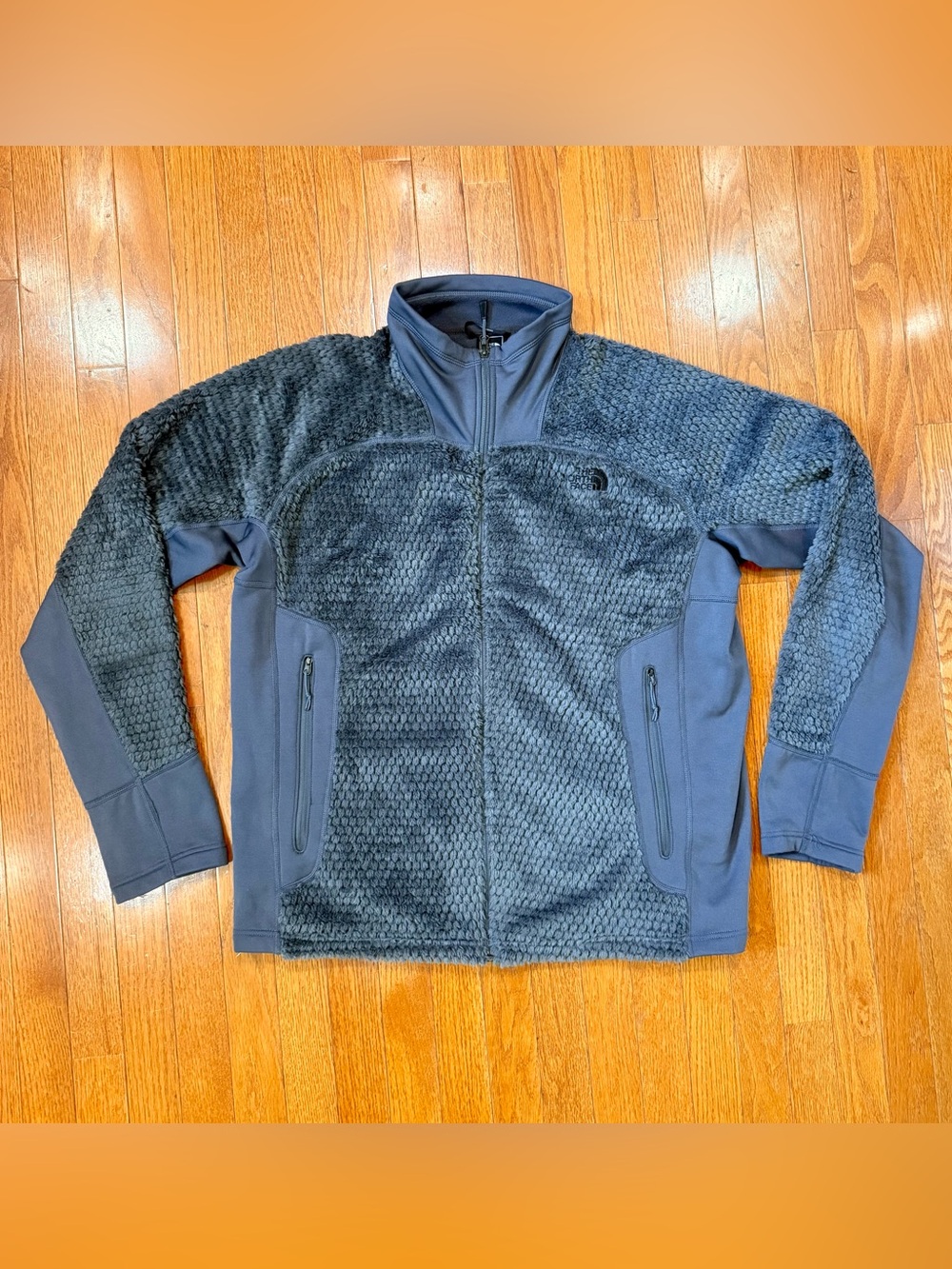 The North Face Mens XL Grizzly Pack Fleece Jacket Polartec High Loft Full Zip Up